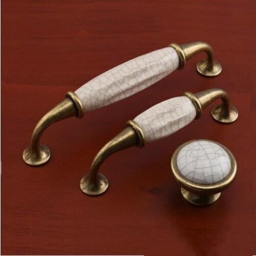 Door Handles European Antique Furniture Handles Drawer Pulls Kitchen Cabinet Knobs and Handles