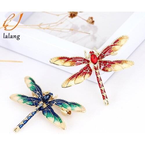 HJUEY Dragonfly Brooches For Clothes