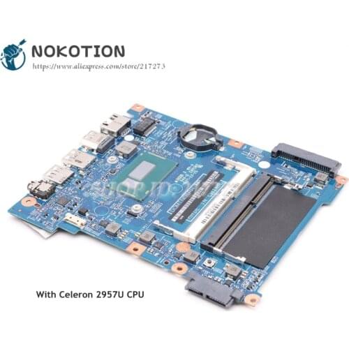 NOKOTION For Acer aspire ES1-571 ES1-571G Laptop Motherboard NBGCE11005 448.09002.0011 448.09003.0011 2957U CPU DDR3