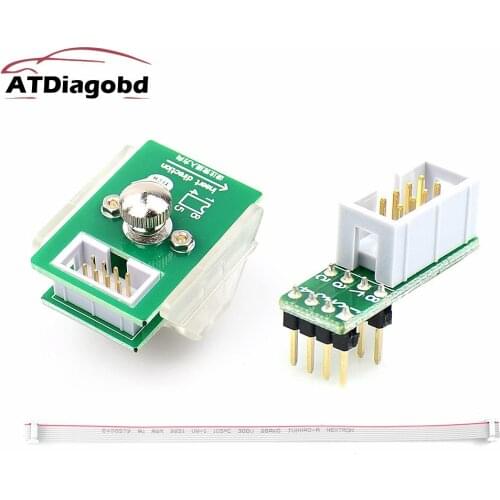 Newest with VVDI Prog/CG Pro 9S12/Orange5/Iprog For BMW FEM-BDC 95128/95256 N 8Pin Adapter Anti-theft Data Reading Adapter Work