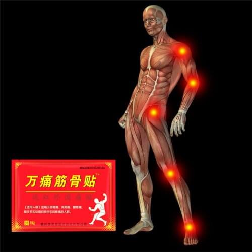 Chinese Herbal Medical Kingsnake Venom Pain Relief Patch Plaster Arthritis Joint Pain Rheumatism Shoulder Neck Pain Analgesic Wh
