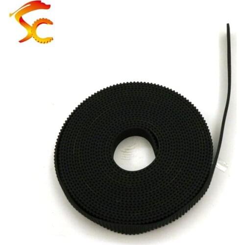 High quality 1Meters GT2 Timing belt 2GT 9MM Width 9mm rubber GT2 9MM open belt for 3D Printer