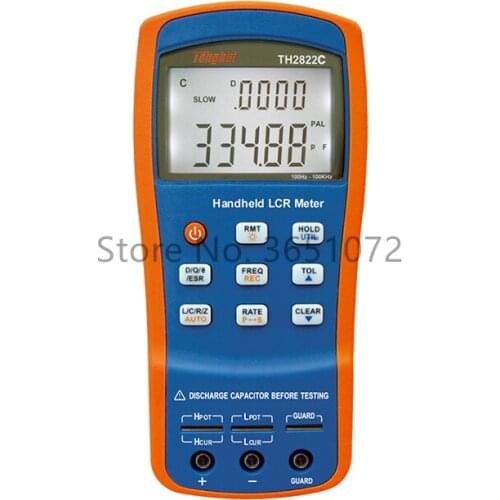 TH2822C 100Hz~100kHz Portable LCR Bridge Capacitance Meter