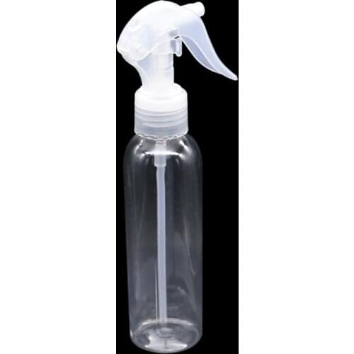 120ml Transparent Trigger Sprayer Portable Refillable Misting Atomizer Plants Watering Lotion Cleaning Disinfection Water Can