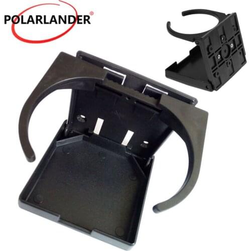 1 PC Black Adjustable Plastic Stand Mount Folding Beverage Cup Drink Holder Universal For Boat Marine Car Auto