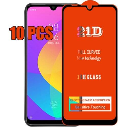 10pcs 21D Tempered Glass Film Guard Screen Protector Full Glue For OPPO Realme 8 Pro C11 C20 C21 C25 C25S GT Neo Q3 X9 X7 MAX