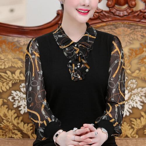 Blouse Women Autumn Winter Shirts plus Size Loose Top Long Sleeve Shirt for Women Blusas Ropa De Mujer