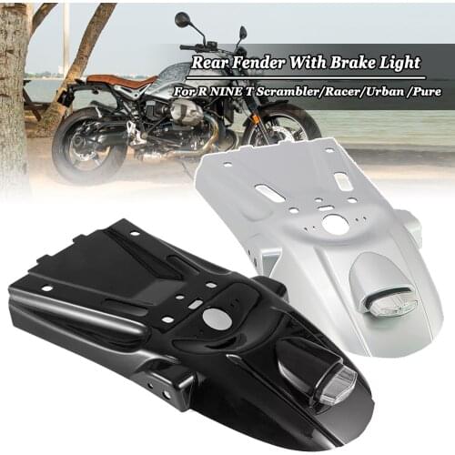 Mudguard Motorcycle Short Rear Fender Brake Tail Light For BMW R NINE T R9T RNINET Scrambler Racer Urban GS Pure 2017 2018 2019