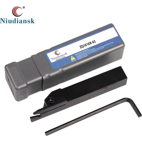 1PC External grooving tool holder grooving knife ZQ1616R-02 03 04 ZQ2020R-02 03 04 ZQ2525R-02 03 04 ZQ2020L-02 03 04 CNC lathe
