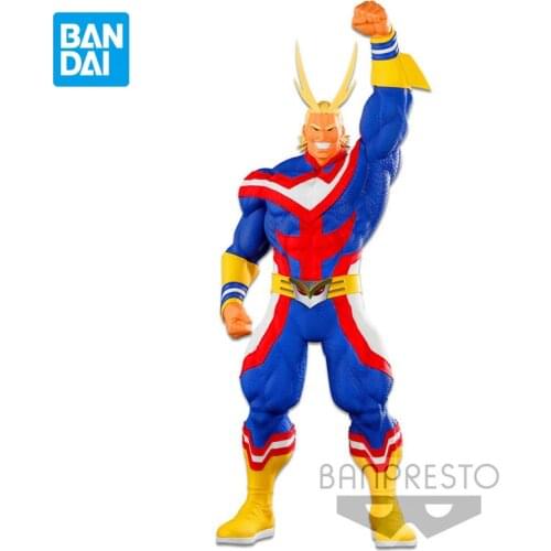 Bandai My Hero Academia Figure All Might Model World Congress Anime Gift Anime Character 31cm Doll Collectible Childrens Toys