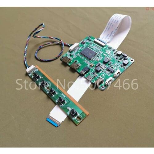 Fit LP173WF4-SPD1/SPF1/SPF2/SPF3 1920*1080 WLED eDP-30Pin micro USB 5V 2mini laptop panel LCD display controller board kit