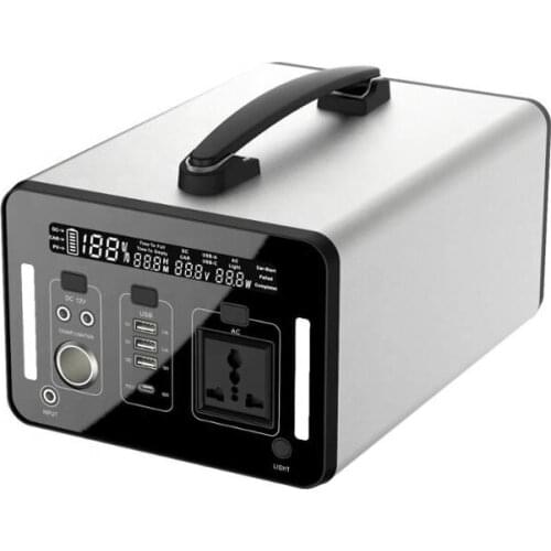 On Sell Portable Energy Storage System 500Wh Solar Inverter Generator Power Station UPS Battery support LED display