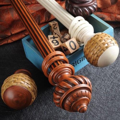New Luxury curtains rod brackets support rideaux plexiglass Curtains holder Stick Art Hand carving curtain rods curtain bracket
