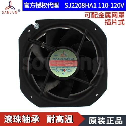 NEW Suntronix SAN JUN SANJUN SJ2208HA1 110V 0.6A 22580 Axial cooling fan