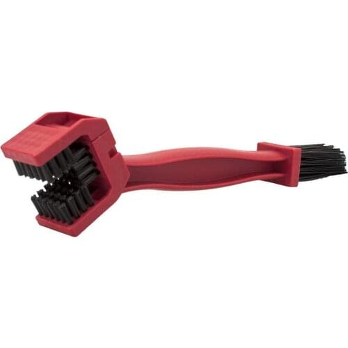 Bicycle Motorcycle Chain Cleaner Bike Chain Freewheel Scrubber Scrub Brush Red Biking Portable Dustproof Cycling Parts