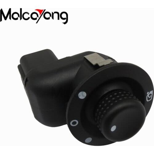 Mirror Control Switch Adjust Knob For Renault Clio III Mk3 Laguna 2 Scenic Megane II Kangoo 2007 - 2017 OE: 8200109014, 109014