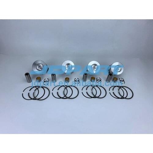 4TNA78 piston with rings STD For Yanmar Engine