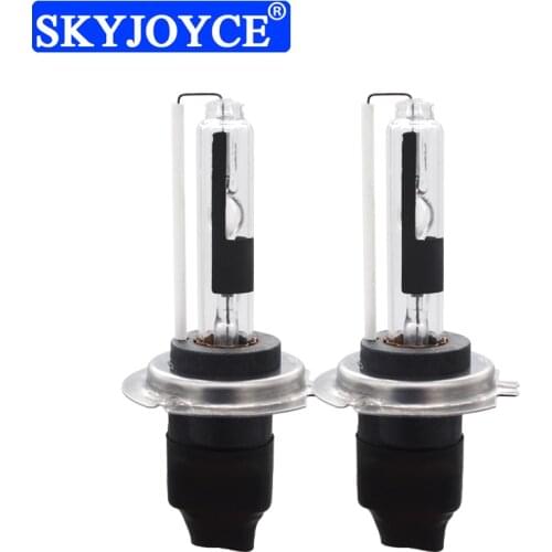 SKYJOYCE 1 Pair 12V 35W 55W H7R HID Bulb 4300K 5000K 6000K 8000K H7R Metal Base With Coating Car Headlight H7 hid Headlight bulb