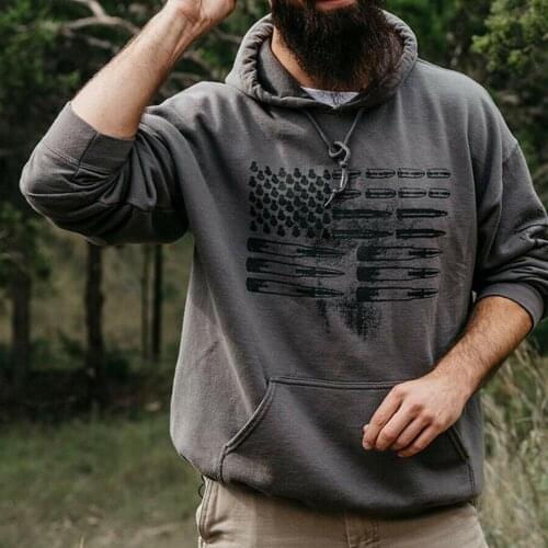 Super Plus Size Fashion Handsome Autumn Winter Men Casual Comfortabl Long Sleeve Printed Hooded Sweatshirt Pocket Hoodie2021New