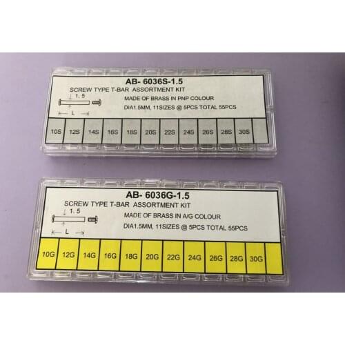 1.5mm Thick Watch Strap Screw Bar/Lug Stainless Steel or Gold Plate Sizes 8-28mm