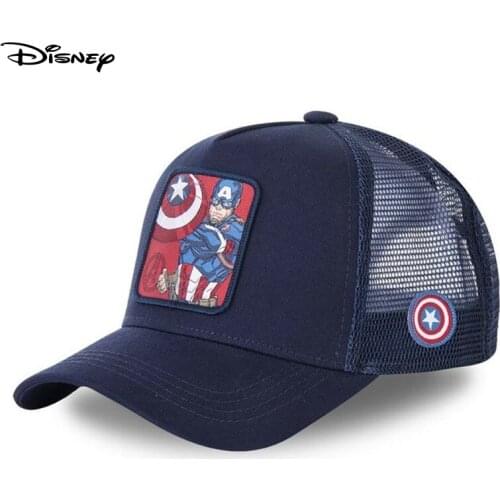 Disney High Quality Cartoon Mickey Anime Snapback Baseball Mesh Cap Mens Womens Hip Hop Daddy Cap Trucker Hat Daffy TiTi TAZ