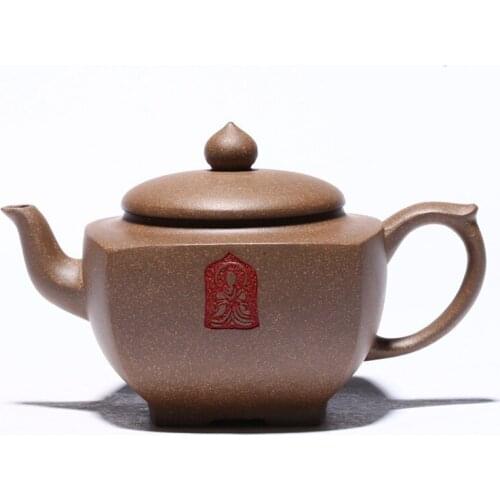 Yixing Purple Clay Teapot Handmade Raw Ore Green Section Boutique Quartet Xiaoying Kungfu Tea Set Household Teapot