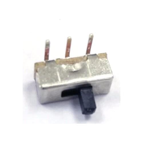 100pcs SS12D03-G3(1P2T) slide switch 3pins switch mini micro slide switch for power supplies