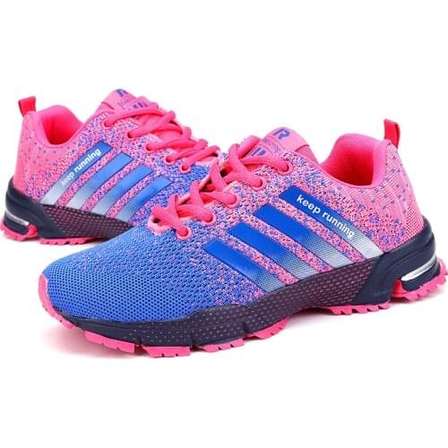 2020 Purple Light Sneakers Breathable Female Running Shoes Large Size 47 Lightweight Outdoor Sports Shoes Women Deportivas Mujer