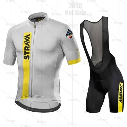 2021 Cycling Jersey Tops MTB Bike Cycling Clothing Suits Ropa Ciclismo Jerseys Bicycle Wear Clothes Bib Shorts Sets STRAVA