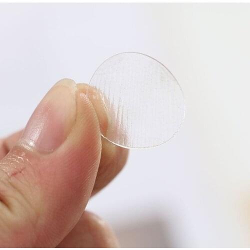 70Pcs Multi-Use Round Sticker Silicone Double-Sided Sticky Dots DIY Crafts 20mm