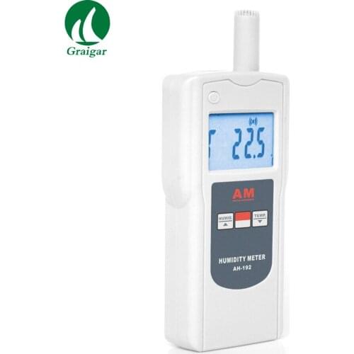 AH-192 Portable digital temperature humidity meter with Wide measuring range and high resolution