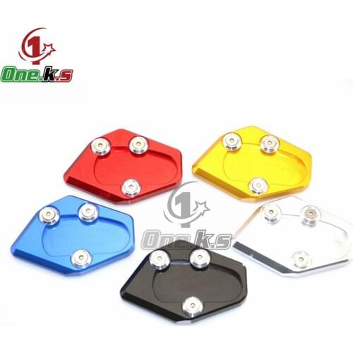 CNC Aluminum Motorcycle Plate Extension Pad Stand Enlarger For YAMAHA TMAX530 2015 2016