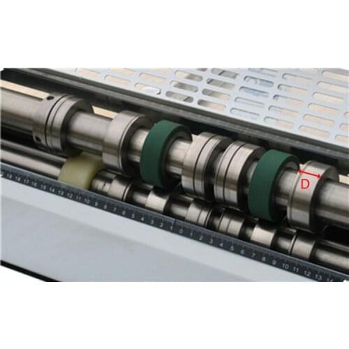 YH660 automatic creasing machines, electric creasing machine parts, dashed knife, straight line knife cutting, creasing knife