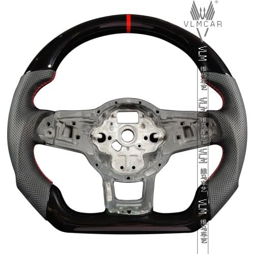 Private custom carbon fiber steering wheel for vw golf mk7/7.5 gti/r