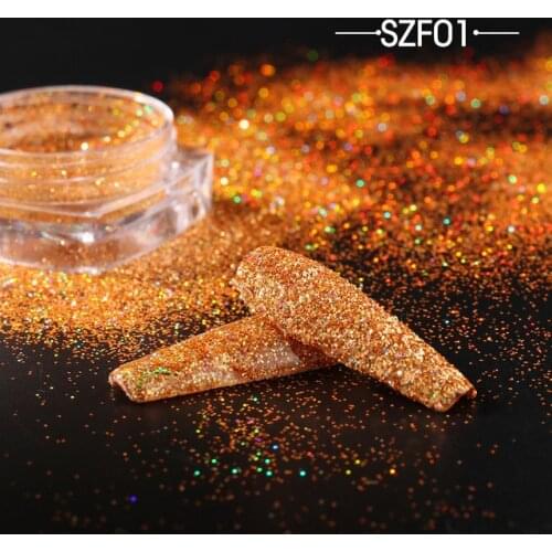Nail glitter nail decoration classic chameleon laser nail glitter small discs DIY nail art
