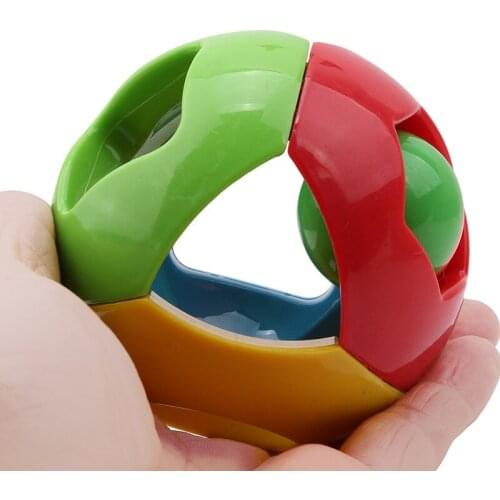 Children Grasping Bell Babies Rattles Ball Kids Boys Jingle Bell Infant Educational Toys Intellectual Enlightenment Toy
