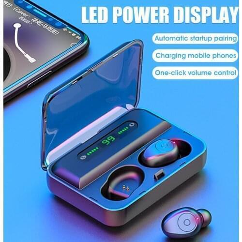 For Galaxy Note10 Lite S10 A72 A52 F52 A42 A32 NEW TWS Bluetooth 5.0 Sports Waterproof Ear Hook Wireless Headset Earbuds Touch