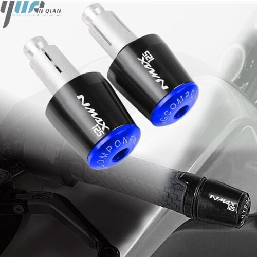 For YAMAHA NMAX 125 NMAX125 NMAX-125 155 300 500 New Motorcycle Accessories 7/8" 22MM Handlebar Hand Grips Handle Bar End Cap