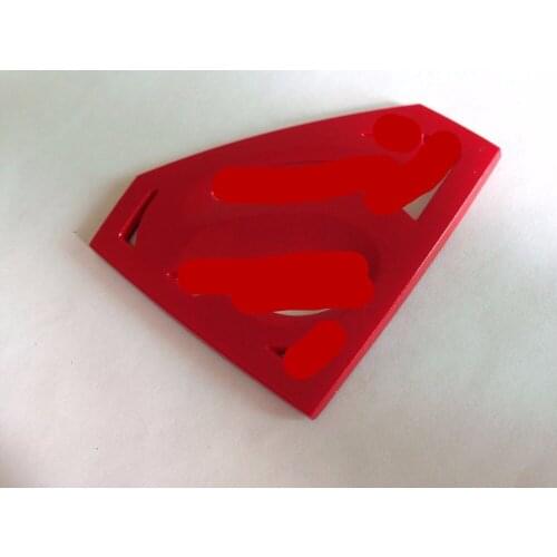 3D red emblem Auto logo Motorcycle accessories Funny car stickers Suman badge ABS Universal Car styling