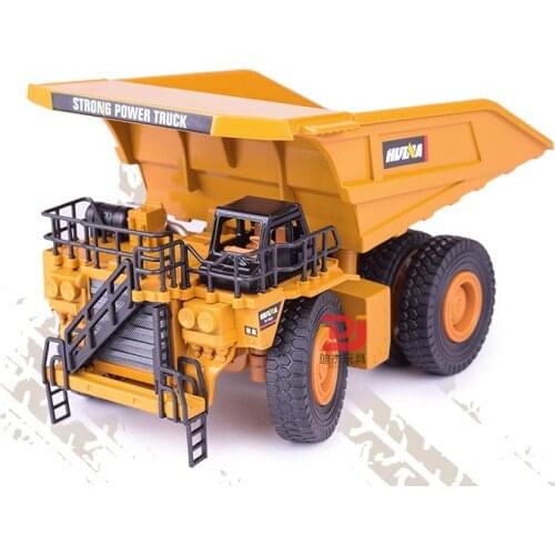 Hot Sale Boy Children Alloy Model Gift 1:40 Diecast Mine Dump Truck Construction Vehicles Model for Collection Toy Decoration