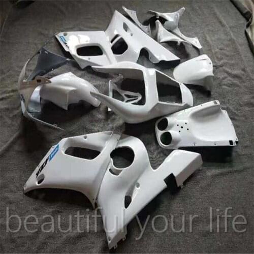 For Yamaha YZF-R6 1998 1999 2000 2001 2002 White Fairing YZF R6 98-02 YZFR-6ABS Fairing Kit