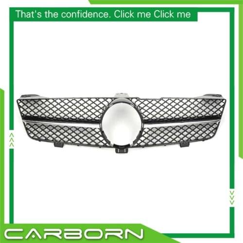 For-Mercedes-Benz CLS-class W219 2008-2010 with Emblem SLS Style Front Racing Grille