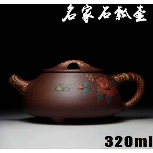 Authentic Yixing Zisha masters handmade teapot ore mud cutter Shipiao pot crafts wholesale and retail 461