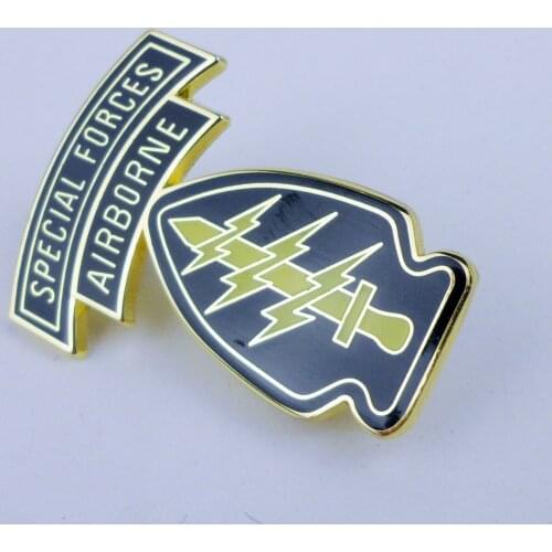 UNITED STATES US ARMY SPECIAL FORCES AIRBORNE BADGE PIN Military Store