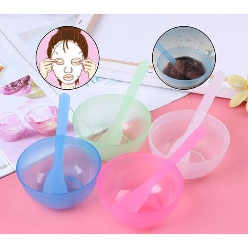 Face Care 2 in 1 DIY Facial Mask Mixing Bowl Spoon Stick Brush Set Women Facial Beauty Professional Kits Tools
