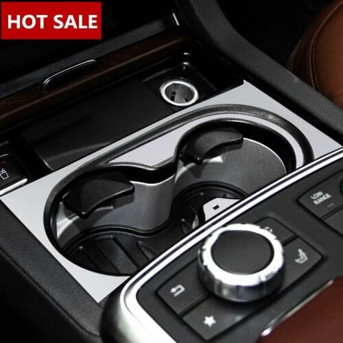 Inner Center Console Water Cup Holder Panel Trim Cover For Benz GLE W166 /Coupe C292 2015-2019 Car accesories interior Car Trim