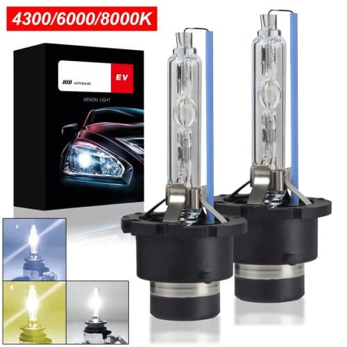 Waterproof Super Bright Headlights D4S Xenon HID Car Bulb 7000LM 35W Automobiles Headlamps 4300k 6000K 8000K Kit