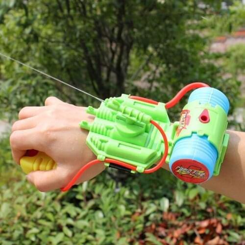 Mini Wrist Water Pistol Hand-Held Spray Gun Summer Childrens Beach Outdoor Shooting Toys Play Water Gun Childrens Toys