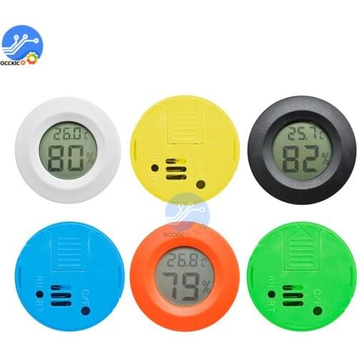 LCD Digital Thermometer Temperature Controller Hygrometer Detector Indoor Outdoor Car Temperature Humidity Meter