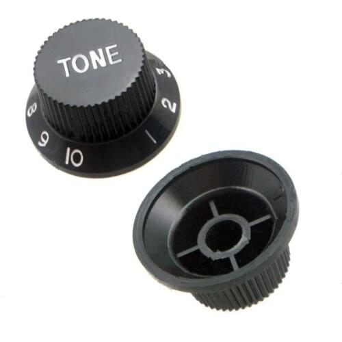 1pcs Guitar accessories Parts Black color Electric guitar tone knob cap potentiometer cap Musical instrument Wholesales